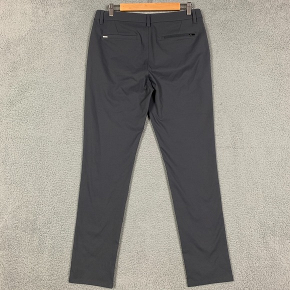 Vuori Meta Pant Mens 30 x 30 Charcoal Performance Stretch Lightweight Tech Chino - Picture 6 of 11